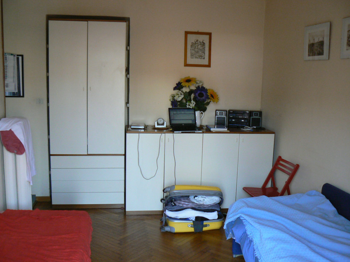 Typical furnished apartment in Italy